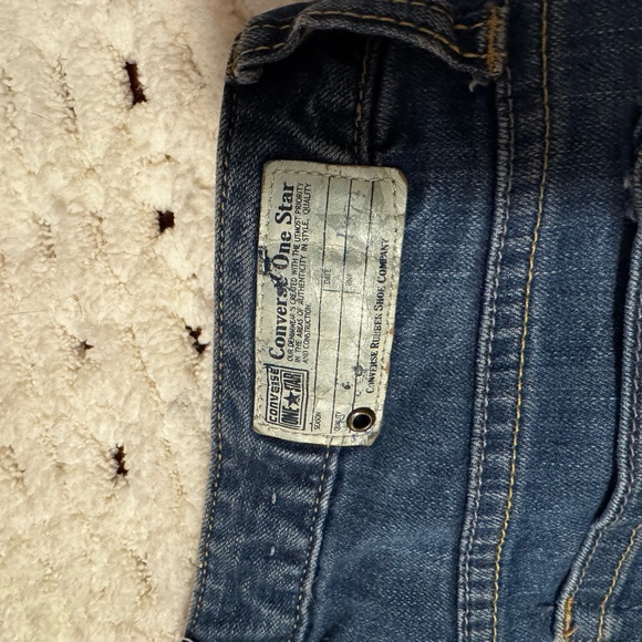 Converse Dark Blue Women's Low-Rise Bootcut Jeans - Picture 8 of 8